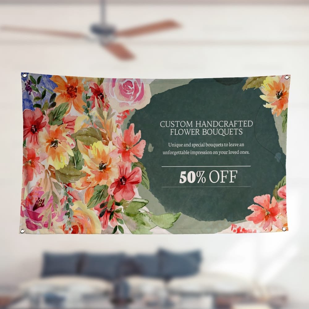 custom fabric banner